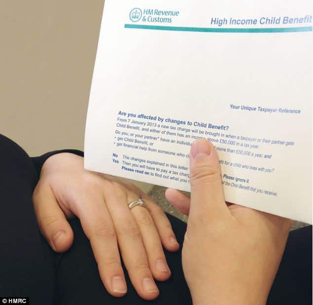 Cięcia w Child Benefit HM Revenue Wysłało Miliony Listów